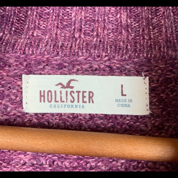 Hollister Cold Shoulder Cowl Neck Sweater - Picture 7 of 8